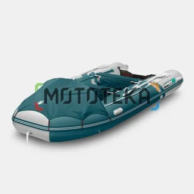 Лодка ПВХ GLADIATOR (Гладиатор) E 450 PRO морской зеленый/белый