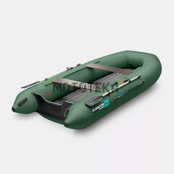 Лодка ПВХ GLADIATOR (Гладиатор) E 330 SL зелёный (Спб)