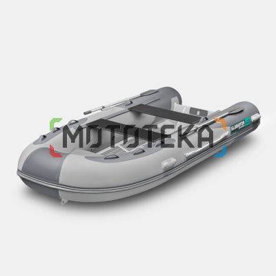 Лодка RIB GLADIATOR (Гладиатор) AL 420 тёмно-серый/светло-серый (СПб)