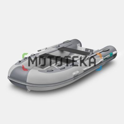 Лодка RIB GLADIATOR (Гладиатор) AL 380 тёмно-серый/светло-серый (СПб)