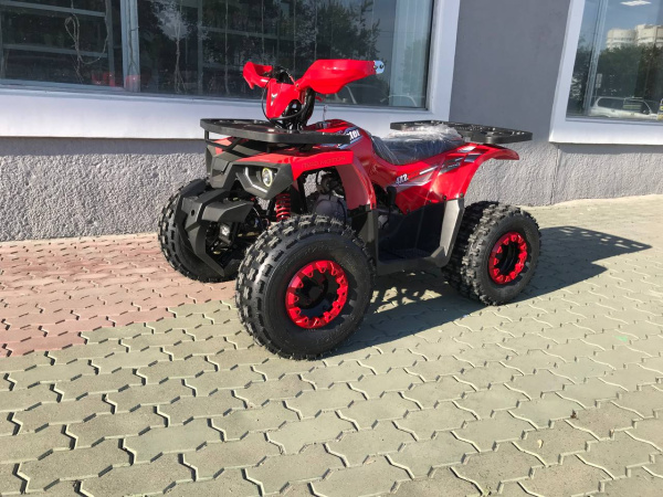 Квадроцикл детский Zuumav (Зуумав) HUNTER 125 К1 серый (машинокомплект) | Мототека