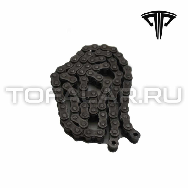 Цепь приводная для мотобуксировщика Тофалар 500 стандарт (76 звеньев) Цепь приводная для мотобуксировщика Тофалар 500 стандарт (76 звеньев)